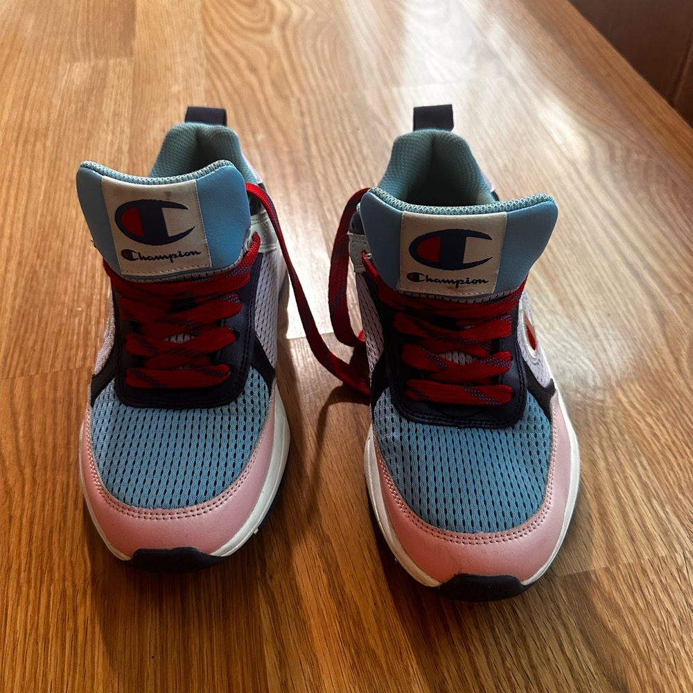 Champion women Sneakers in Blue, Pink, and Red